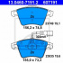 Sada brzdových destiček ATE 13.0460-7191 (AT 607191) - VW
