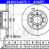 Brzdový kotouč ATE CRYO 24.0110-0277 (AT 410277) - AUDI, SEAT, ŠKODA, VW