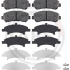 Sada brzdových destiček A.B.S. 37625