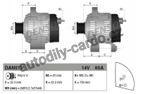 Alternátor DENSO (DE DAN511)