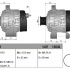 Alternátor DENSO (DE DAN1112)