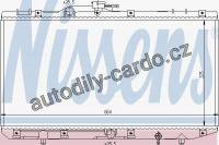 Chladič motoru NISSENS 64743