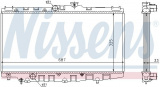 Chladič motoru NISSENS 64792