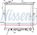 Chladič motoru NISSENS 66644