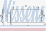 Chladič klimatizace NISSENS 94222