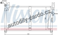 Chladič klimatizace NISSENS 94510