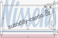 Chladič klimatizace NISSENS 94786