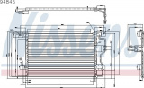 Chladič klimatizace NISSENS 94845