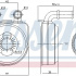 Chladič motorového oleje NISSENS 90650