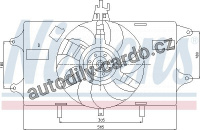 Ventilátor chladiče NISSENS 85128