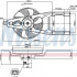 Ventilátor chladiče NISSENS 85139