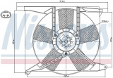 Ventilátor chladiče NISSENS 85155