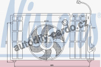 Ventilátor chladiče NISSENS 85326