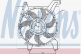 Ventilátor chladiče NISSENS 85368
