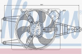 Ventilátor chladiče NISSENS 85507