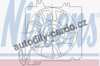 Ventilátor chladiče klimatizace NISSENS 85456