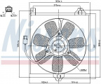 Ventilátor chladiče klimatizace NISSENS 85534