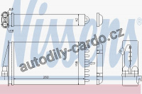 Výměník tepla NISSENS 70015