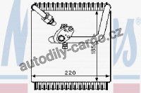 Výparník NISSENS 92027