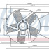Ventilátor chladiče NISSENS 85193