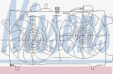 Ventilátor chladiče NISSENS 85161