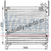 Chladič klimatizace NISSENS 94144