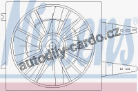 Ventilátor chladiče NISSENS 85460