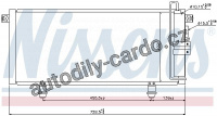 Chladič klimatizace NISSENS 94876