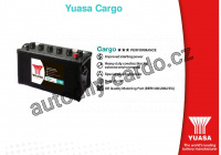 Autobaterie YUASA 451 CARGO 224Ah 1080A 6V P+ /395x172x235/