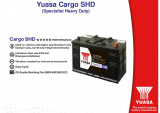 Autobaterie YUASA 625 SHD 230Ah 1200A 12V /518x273x242/