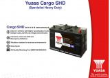 Autobaterie YUASA 632 SHD 220Ah 1450A 12V /513x272x242/