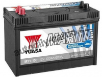 Autobaterie YUASA M31-100 100Ah 600A 12V L+ /330x173x240/