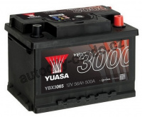 Autobaterie YUASA YBX3065 56Ah 500A 12V P+ /243x175x175/