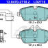 Sada brzdových destiček ATE 13.0470-2710 (AT 702710)