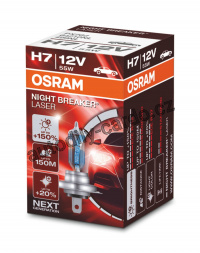 Autožárovka OSRAM Night Breaker LASER H7 55W 12V PX26d