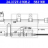 Tažné lanko, parkovací brzdy ATE 24.3727-3108 (AT 583108)