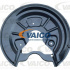 Ochranný plech brzdový kotouč pravé zadní kolo VAICO V10-3896 - ZP