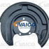 Ochranný plech brzdový kotouč levé zadní kolo VAICO 10-3905
