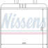 Výměník tepla NISSENS 71810