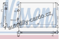 Chladič motoru NISSENS 63896