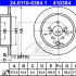 Brzdový kotouč ATE 24.0110-0384 (AT 410384)