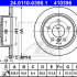 Brzdový kotouč ATE 24.0110-0396 (AT 410396)