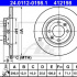 Brzdový kotouč ATE 24.0112-0198 (AT 412198)