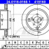 Brzdový kotouč ATE 24.0118-0160 (AT 418160)