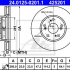 Brzdový kotouč ATE 24.0125-0201 (AT 425201)