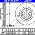 Brzdový kotouč ATE 24.0128-0261 (AT 428261)