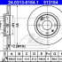 Brzdový kotouč ATE 24.0313-0184 (AT 513184)