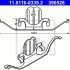 Pružina, brzdový třmen ATE 11.8116-0339 (AT 390528)