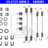 Sada příslušenství, brzdové čelisti ATE 03.0137-9089 (AT 669089)