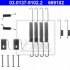 Sada příslušenství, brzdové čelisti ATE 03.0137-9102 (AT 669102)